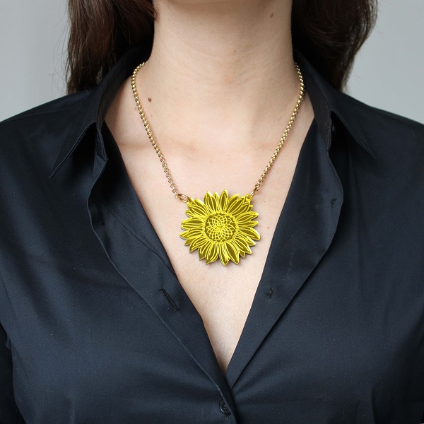 Sunflower NE-SQ Rijkje Jewelry