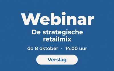Geslaagde aftrap webinarreeks: Strategische Retailmix