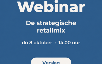 Geslaagde aftrap webinarreeks: Strategische Retailmix